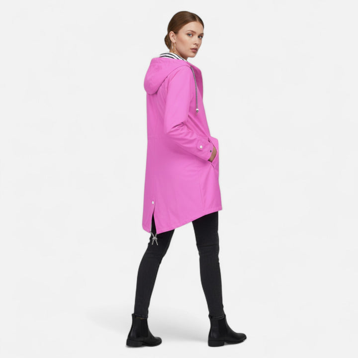Livia | Elegante cappotto da donna impermeabile per ogni stagione 2