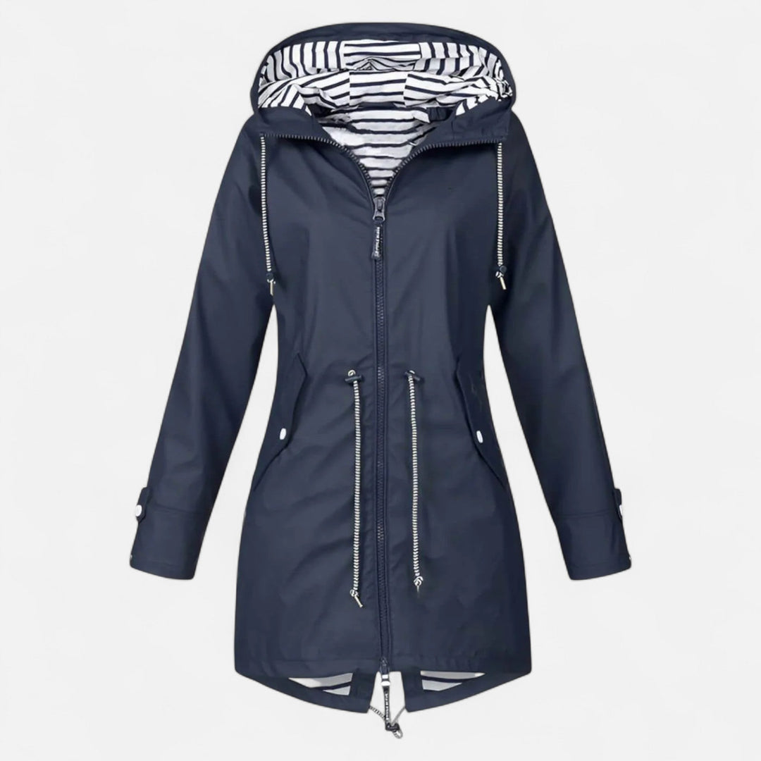 Livia | Elegante cappotto da donna impermeabile per ogni stagione 6