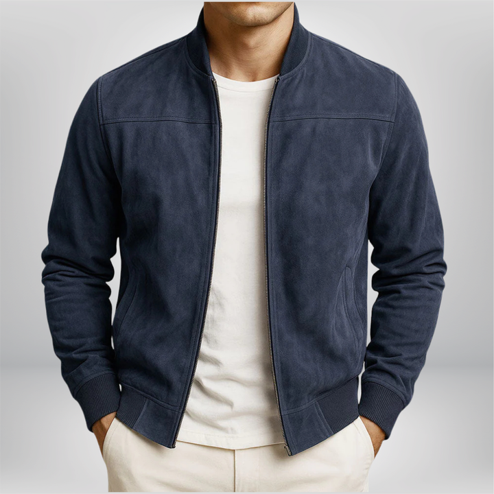 Lorenzo | Elegante Giacca in Pelle Uomo con Taglio Moderno 2