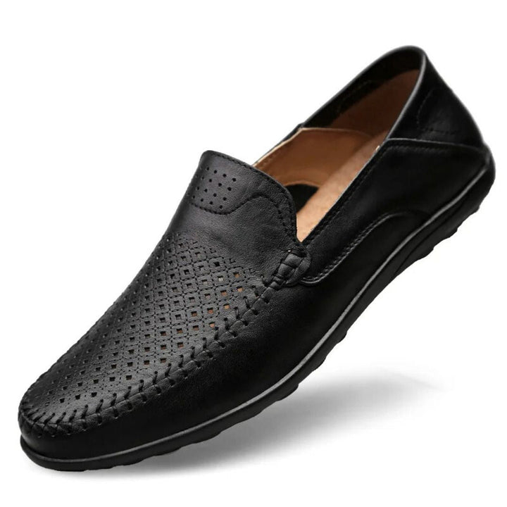 Lorenzo | Mocassini Uomo in Vera Pelle Traspirante 0