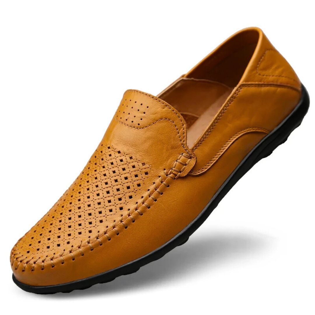 Lorenzo | Mocassini Uomo in Vera Pelle Traspirante 2