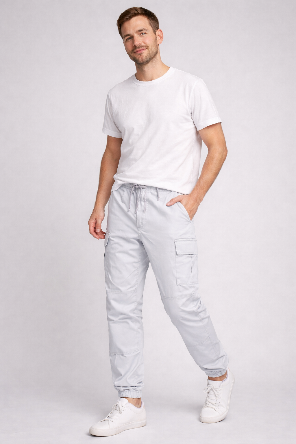 Lorenzo | Pantaloni Cargo Uomo Moderni Comodi Casual Rilassati 3