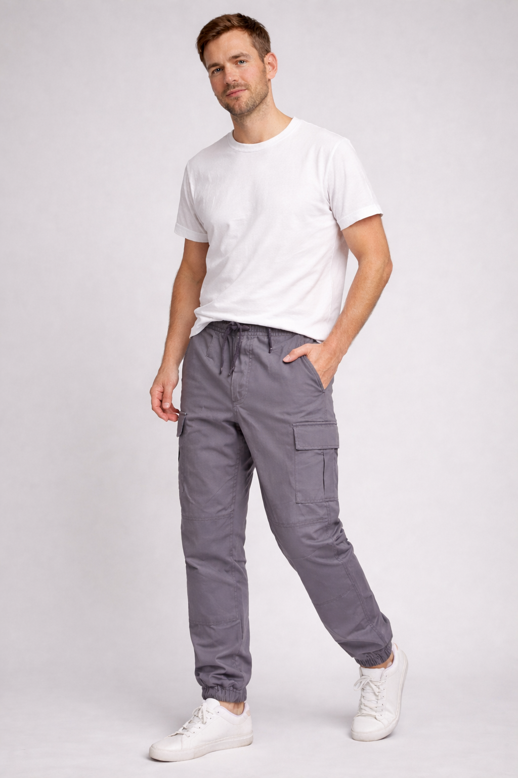 Lorenzo | Pantaloni Cargo Uomo Moderni Comodi Casual Rilassati 4