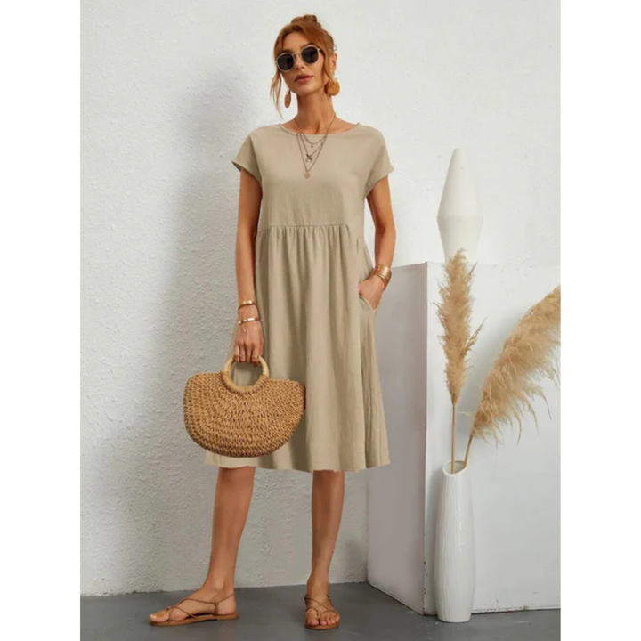 Lotte | Elegante abito estivo dalla vestibilità intramontabile 1