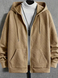Luca | Calda Felpa Uomo con Cappuccio Invernale Elegante