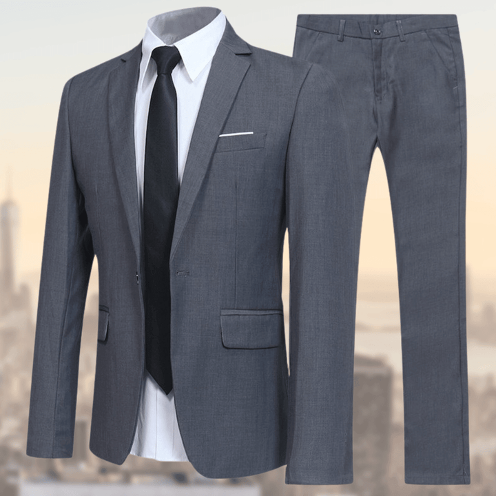 Luca | Completo Uomo Elegante Slim Fit con Giacca e Pantaloni 7