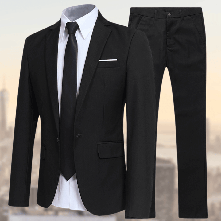 Luca | Completo Uomo Elegante Slim Fit con Giacca e Pantaloni 8