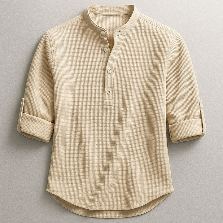 Luca | Elegante Camicia Uomo in Cotone Premium - Vestibilità Su Misura &amp; Comfort Assoluto 3