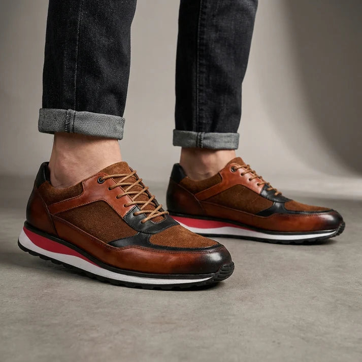 Luca | Eleganti Sneaker da Uomo in Pelle di Alta Qualità, Comode e Versatili per Ogni Occasione 2