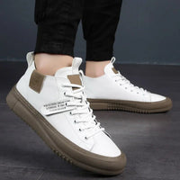Jonas | Eleganti sneakers alte in vera pelle bovina