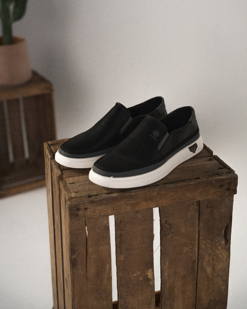 Luca | Eleganti e Comode Sneakers Slip-On in Pelle Italiana 1