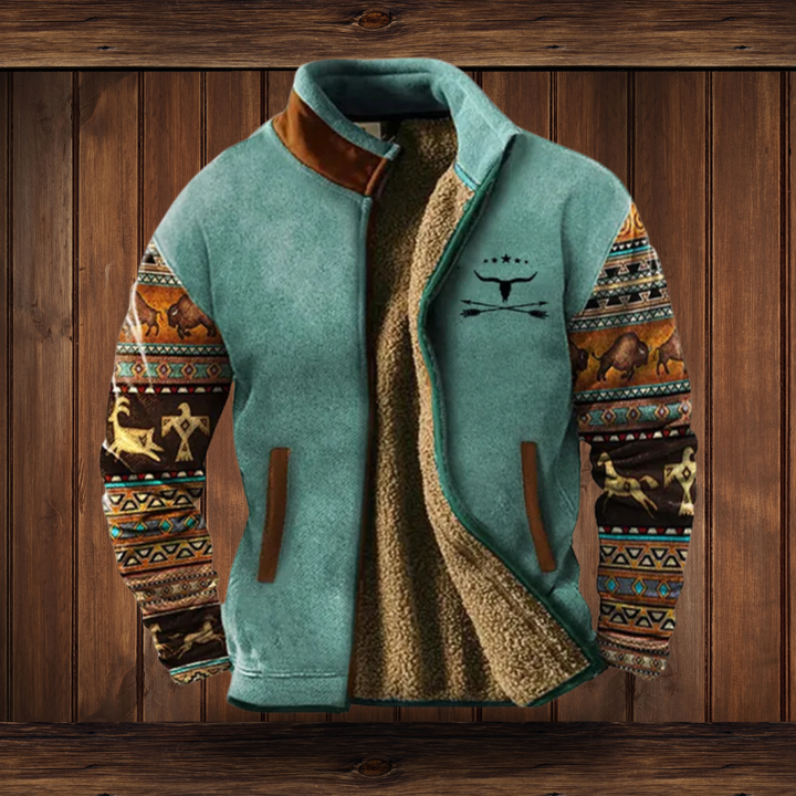 Luca | Giacca Leggera Casual da Uomo con Stampa 3D 5