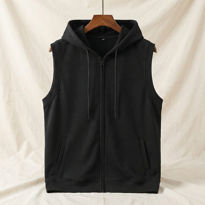 Luca | Gilet Uomo Leggero con Cappuccio - Moderno e Versatile per Ogni Occasione 1