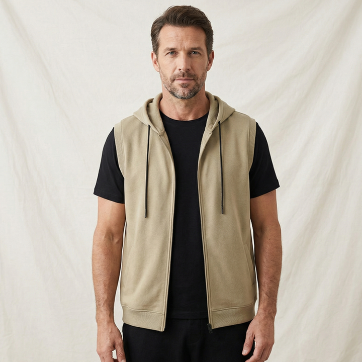 Luca | Gilet Uomo Leggero con Cappuccio - Moderno e Versatile per Ogni Occasione 2