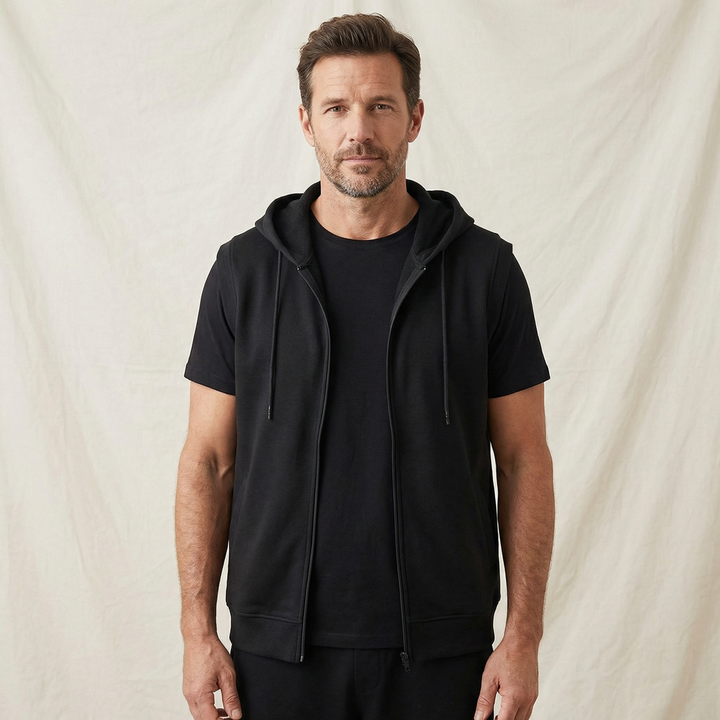Luca | Gilet Uomo Leggero con Cappuccio - Moderno e Versatile per Ogni Occasione 3