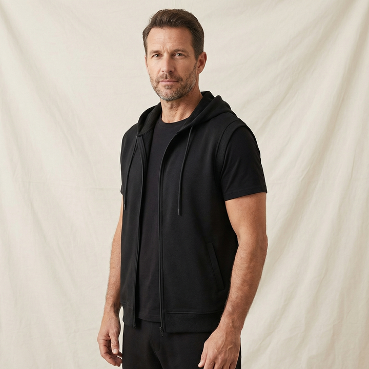 Luca | Gilet Uomo Leggero con Cappuccio - Moderno e Versatile per Ogni Occasione 7