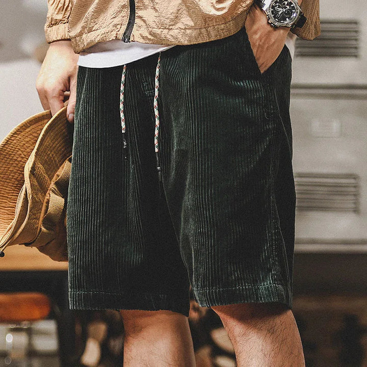 Luca | Pantaloncini Velluto a Coste Casual Estivi Comfort 3
