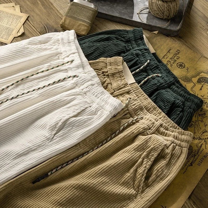 Luca | Pantaloncini Velluto a Coste Casual Estivi Comfort 5