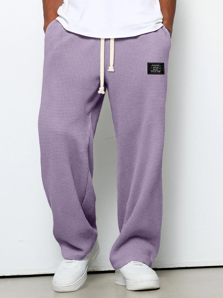 Luca | Pantaloni Leggeri Traspiranti Ampia Vestibilità Casual Comfort 9