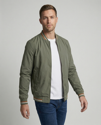 Alessandro | Slim fit bomber jacket, elegant and comfortable