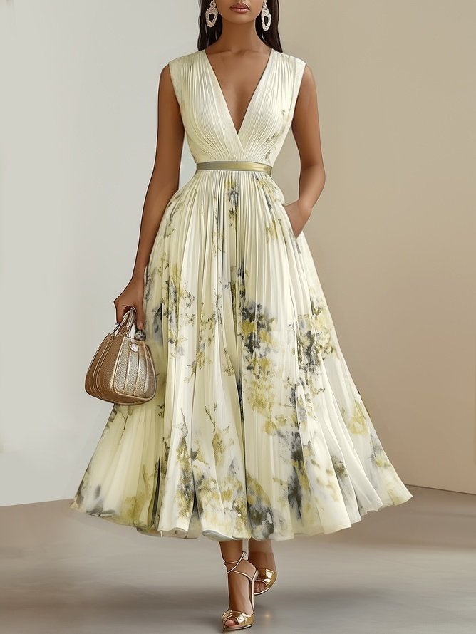 Luna Chic | Elegante Abito Donna Avvolgente Scollo a V 10