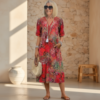 Vanessa | Abito midi da donna elegante e casual