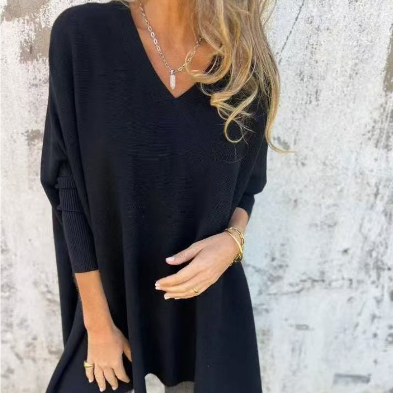 Luna | Elegante Canottiera Donna Oversize con Scollo a V 1
