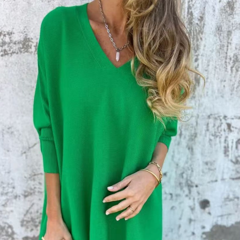 Luna | Elegante Canottiera Donna Oversize con Scollo a V 5