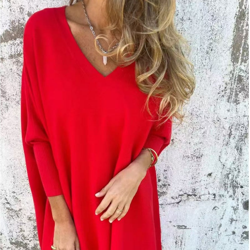Luna | Elegante Canottiera Donna Oversize con Scollo a V 6