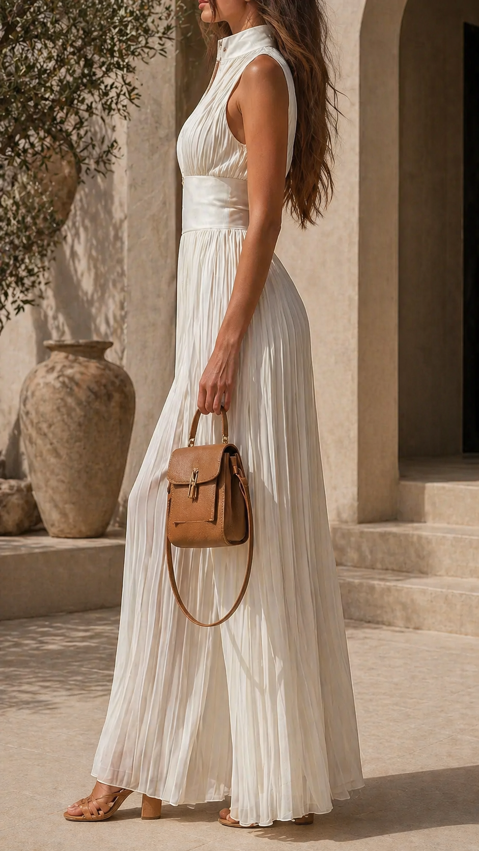 Luna | Elegante e Versatile Tuta Plissettata da Donna 3