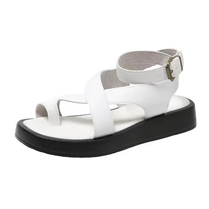Luna | Eleganti e Comodi Sandali Donna Bassi per l'Estate 4
