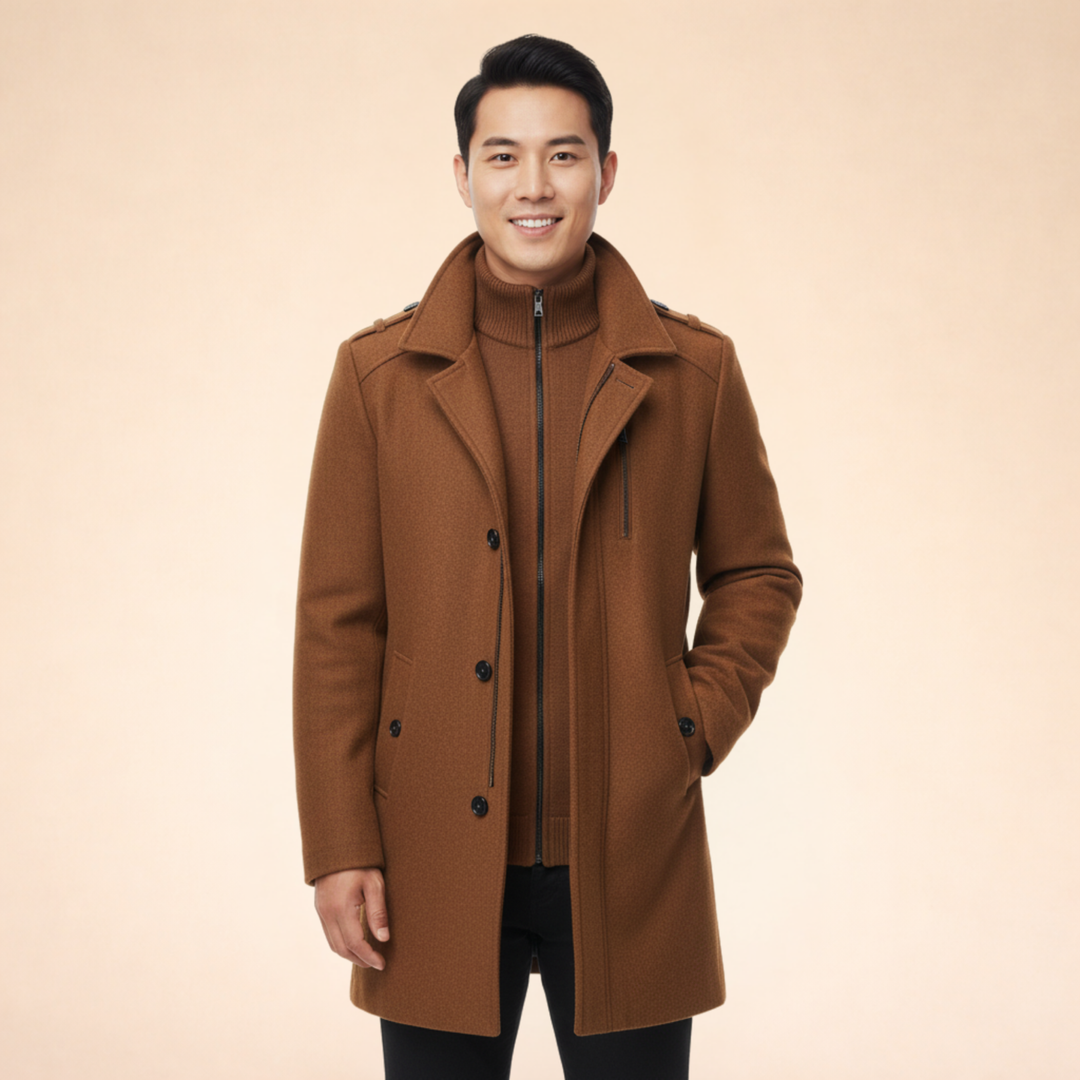 Lunara | Cappotto Donna Doppio Strato – Elegante, Caldo & Versatile 1