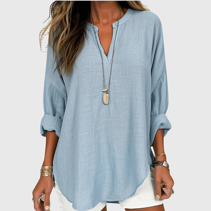 Lunara | Elegante, Fluida &amp; Traspirante Camicia da Spiaggia 0