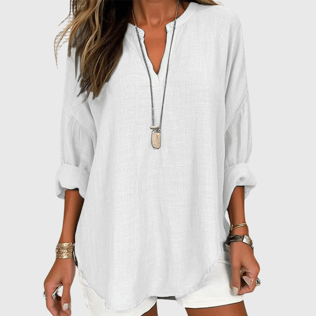 Lunara | Elegante, Fluida &amp; Traspirante Camicia da Spiaggia 1