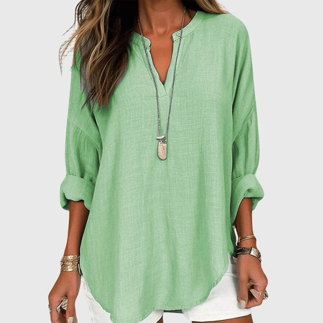 Lunara | Elegante, Fluida &amp; Traspirante Camicia da Spiaggia 2