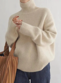 Sofia | Maglione da Donna Elegante e Caldo a Collo Alto