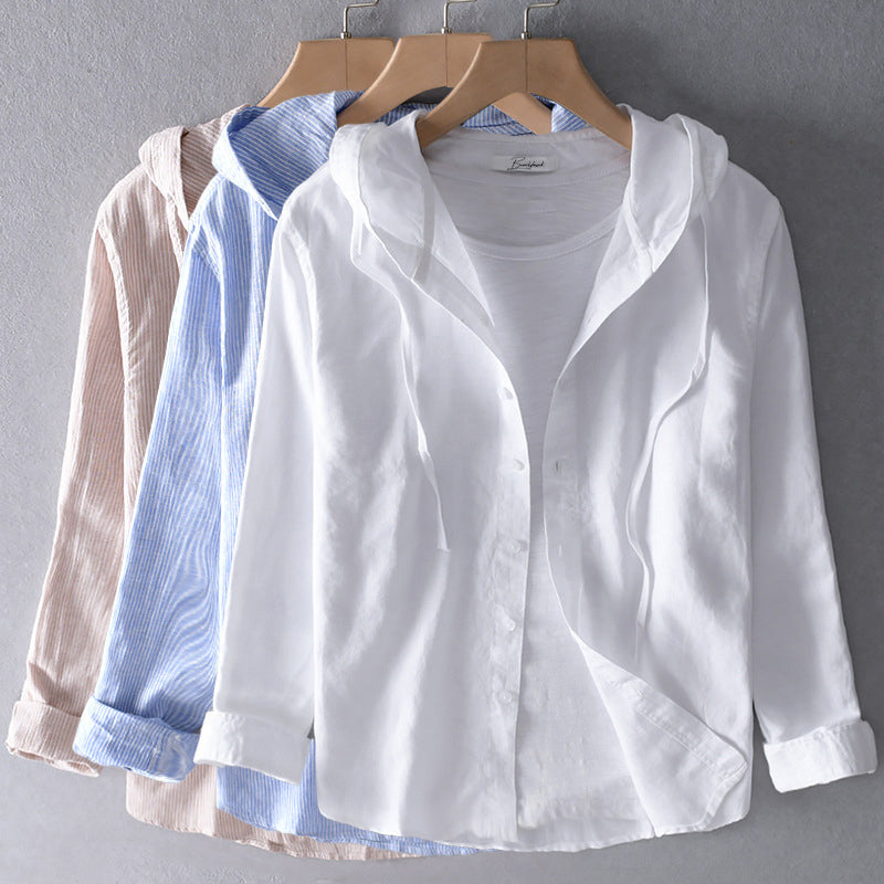 Lunessa | Elegante camicetta da donna in lino 4