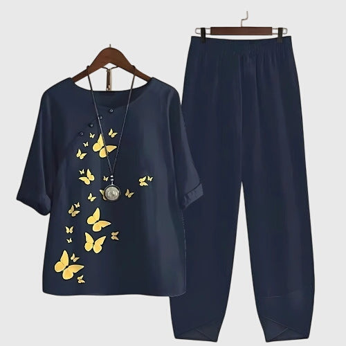 Maira | Completo Donna Elegante – Due Pezzi, Comfort e Stile per Ogni Occasione 0