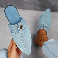 Valentina | Sandali in denim comodi e casual
