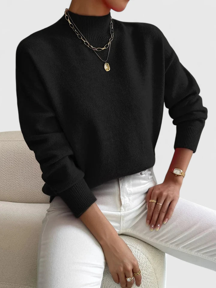 Marchelina | Elegante maglione a collo alto 1
