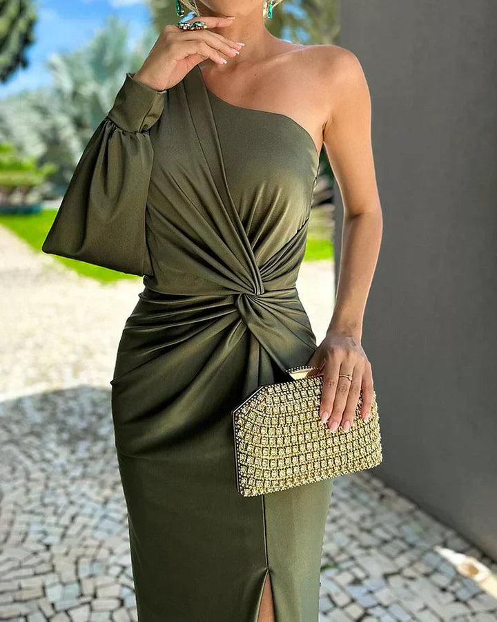 Margherita | Abito da Sposa Elegante Plissettato Femminile 1
