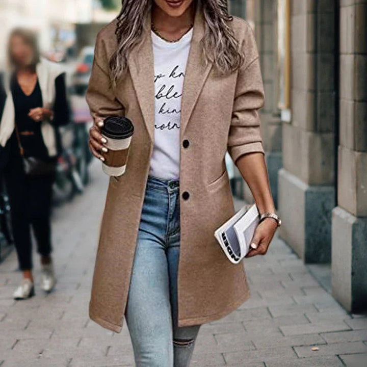 Maria | Blazer lungo ed elegante da donna 0