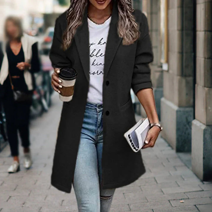 Maria | Blazer lungo ed elegante da donna 5