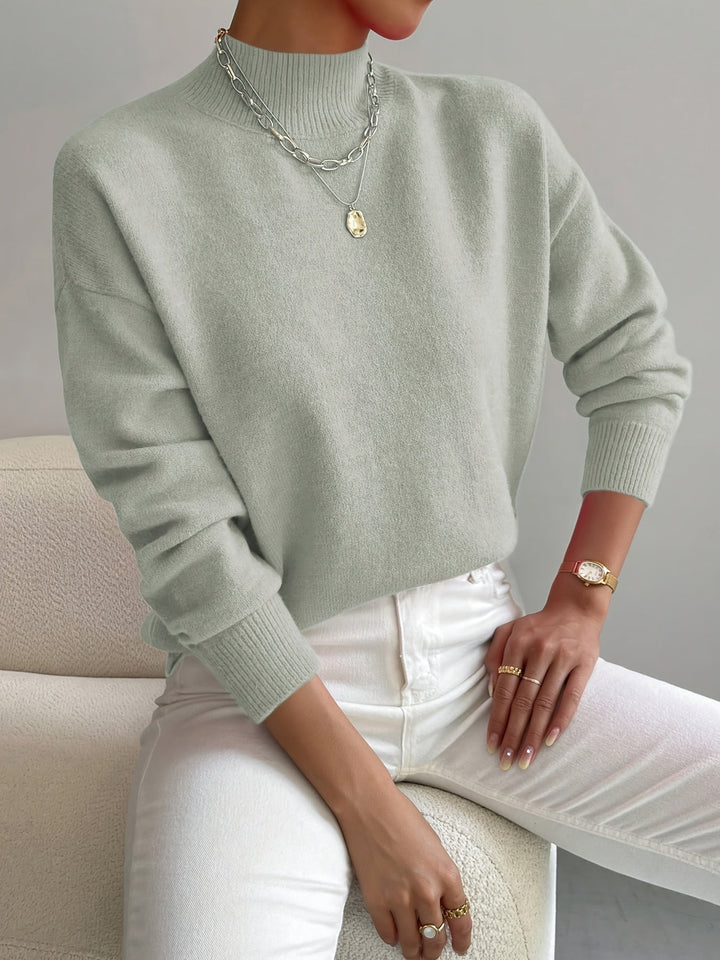 Marilena | Elegante maglione a collo alto 0