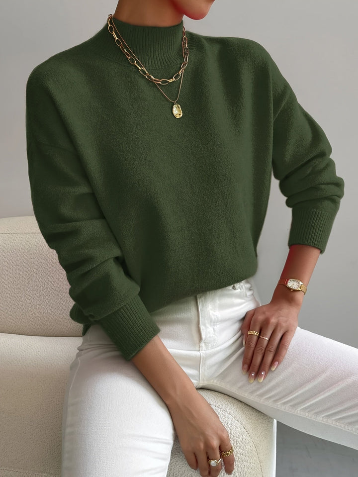 Marilena | Elegante maglione a collo alto 7