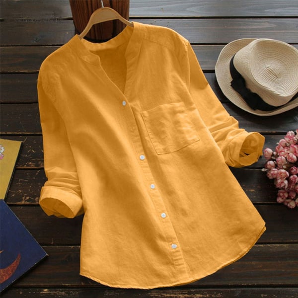 Marina | Elegante Blusa Donna in Cotone Morbido e Traspirante, Vestibilità Rilassata 4