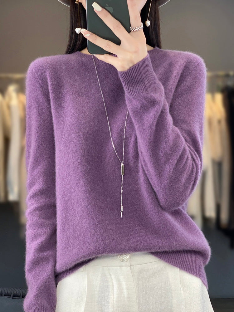 Marina | Maglione lavorato a maglia comodo e caldo 3