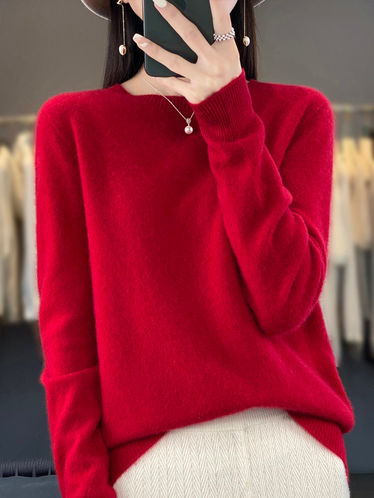 Marina | Maglione lavorato a maglia comodo e caldo 8