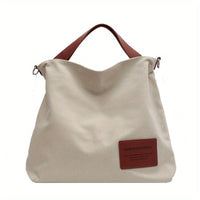 Elizabeth | Borsa tote hobo in tela con dettagli raffinati