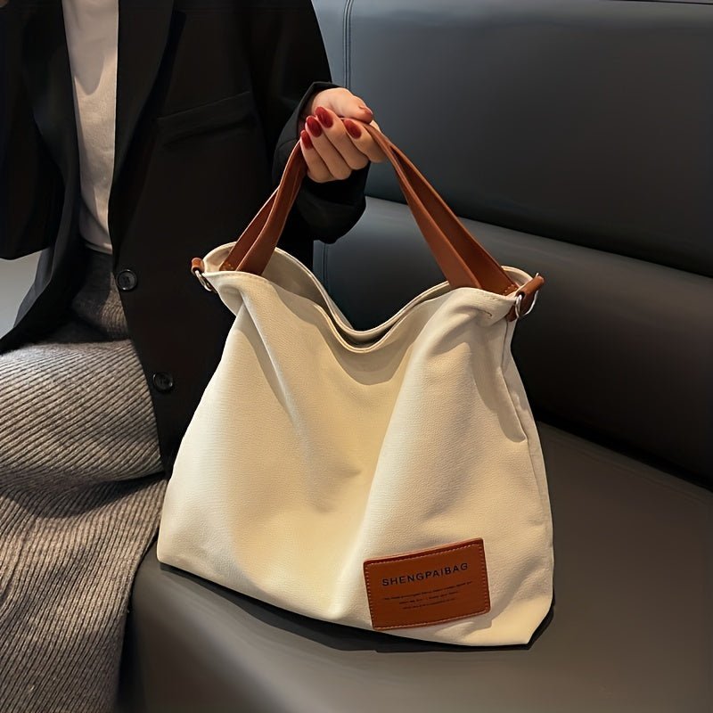 Marisa | Ampia borsa tote in tela 2